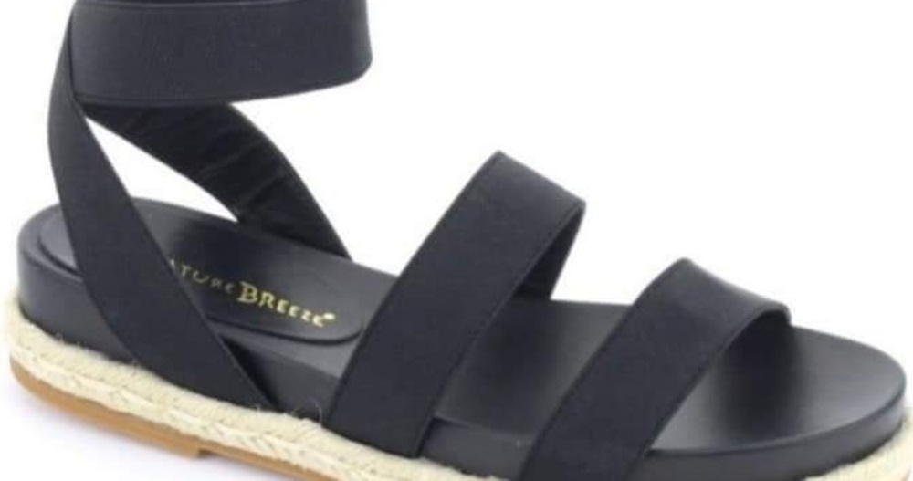 Black Espadrille Sandals